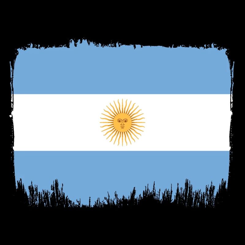 Drapeau de l’Argentine Amérique du Sud Drapeau de l’Argentine
