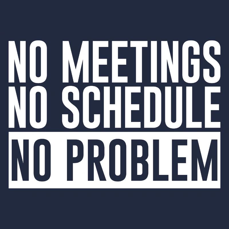 No Meetings No Schedule No Problem 2