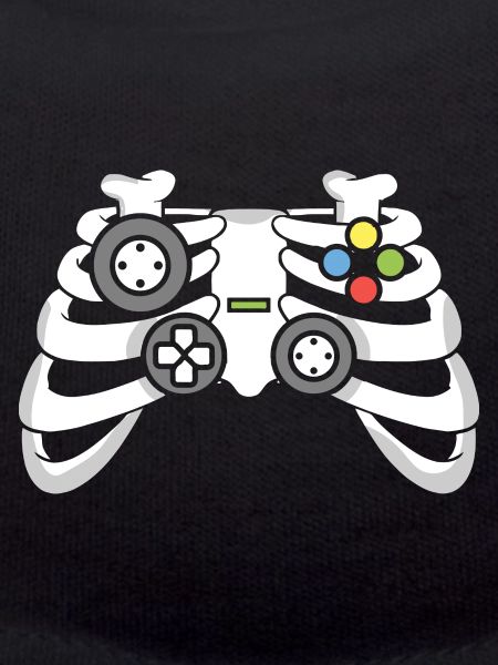 Halloween Skeleton Gaming Controller