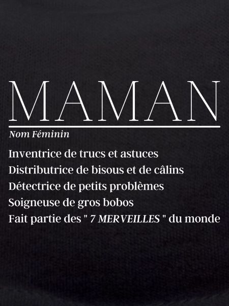 Maman définition humour