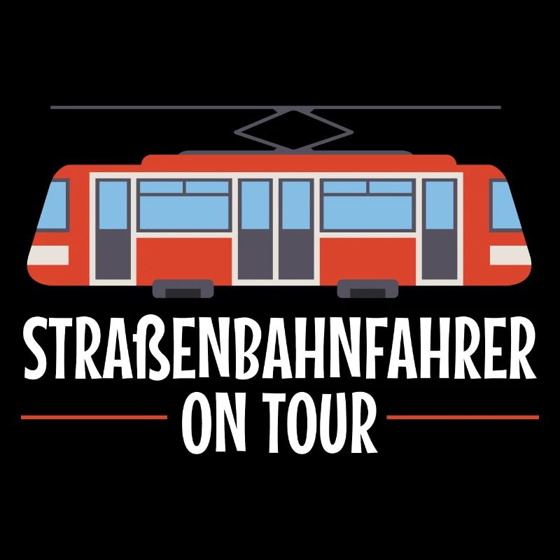 Straßenbahnfahrer unterwegs Straßenbahn Tram