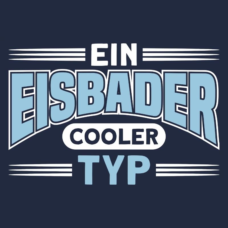 Ein Eisbader Cooler Typ