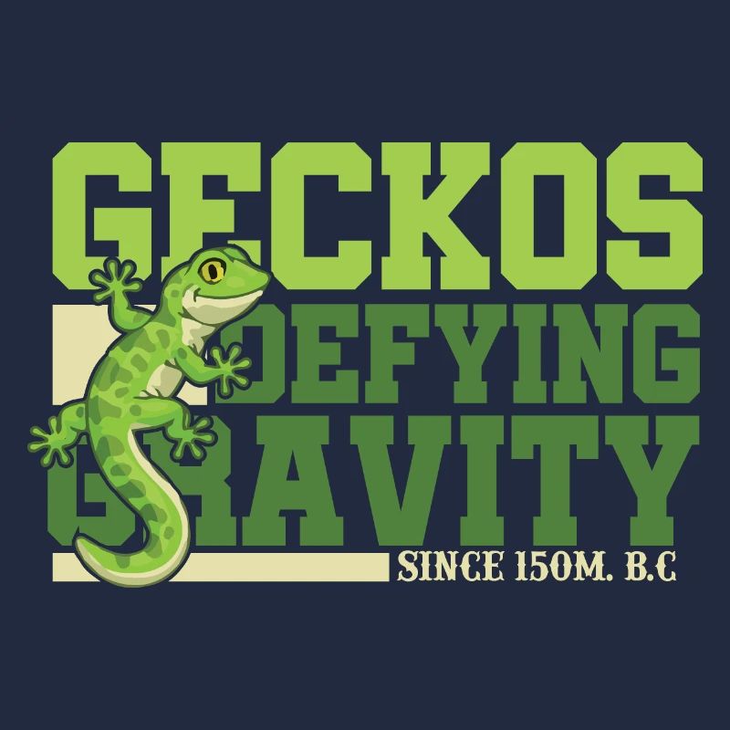 Geckos Defying Gravity