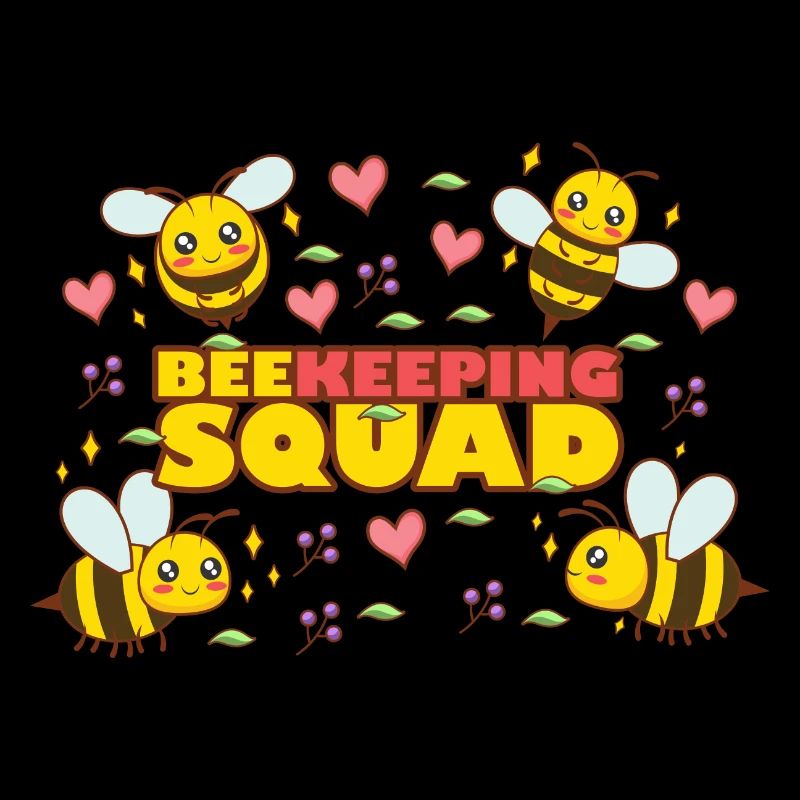 Beekeeper Squad Niedlicher Bienenhonig