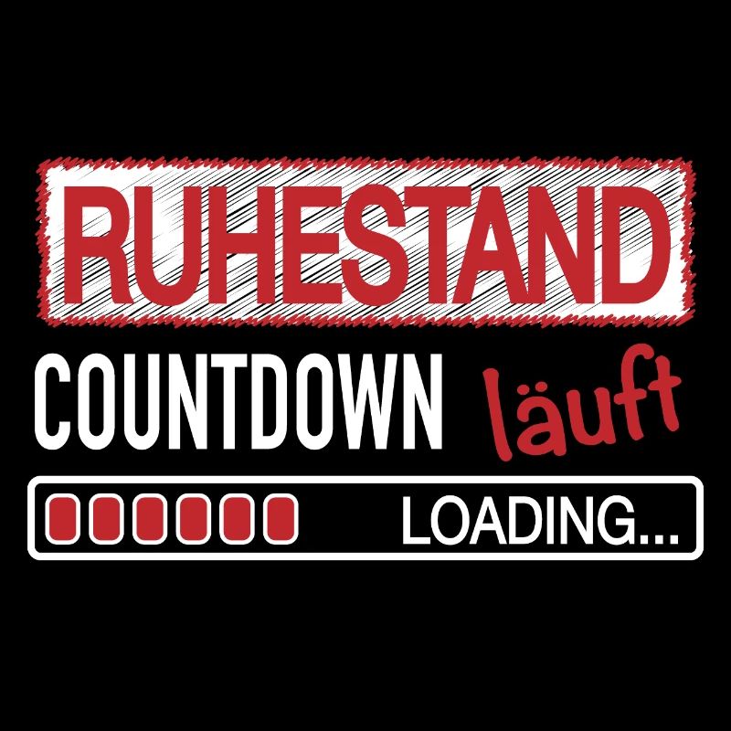 Ruhestand Rente Countdown