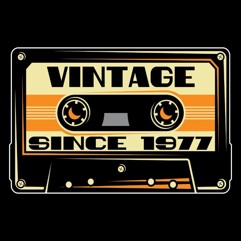 1977 Cassette Mixtape - 44e anniversaire