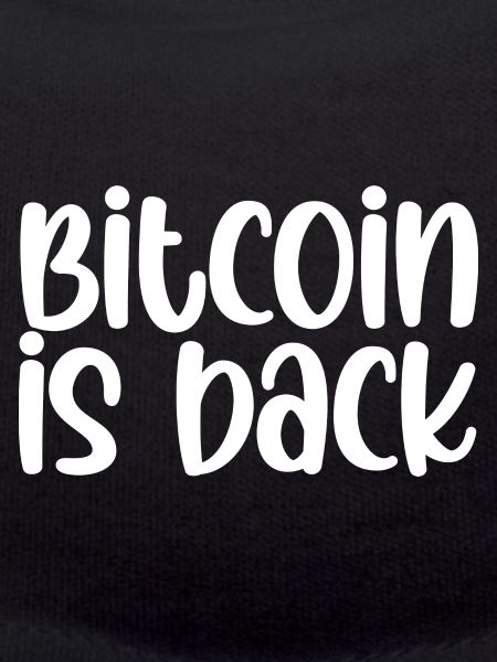 Bitcoin est de retour