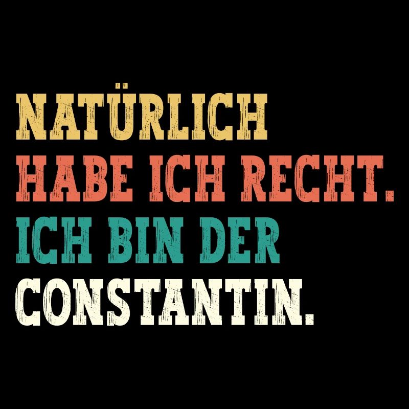 Constantin Lustiger Spruch Vorname Name Constantin