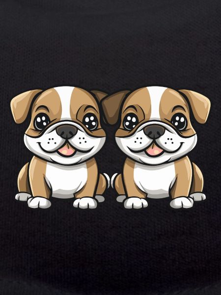 Bulldog Dog Comic