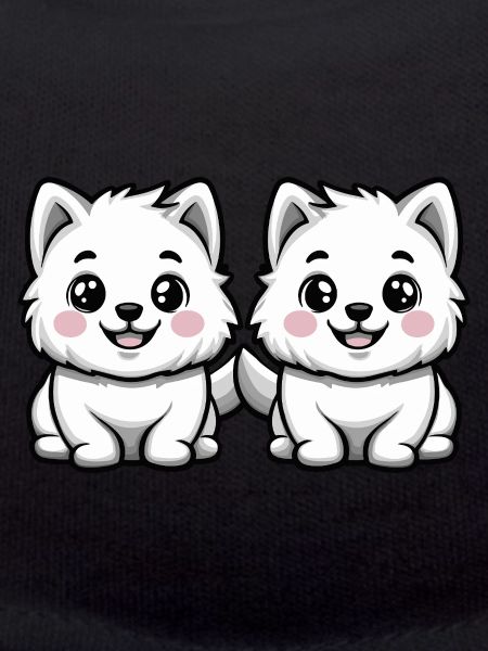 Samoyed Dog Comic