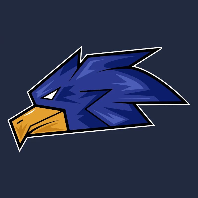 Hawk Signet Gesicht Geschenk Bussard Jäger