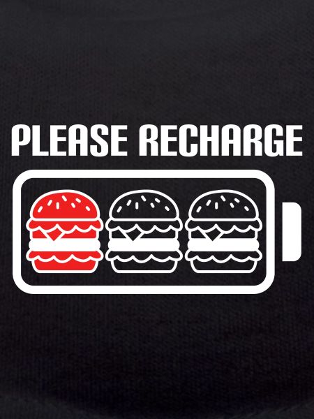 Burger Bitte aufladen