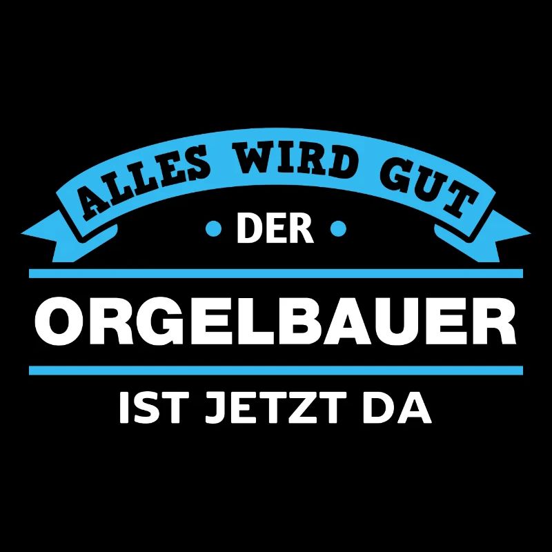 Orgelbauer Design für stolze Handwerker