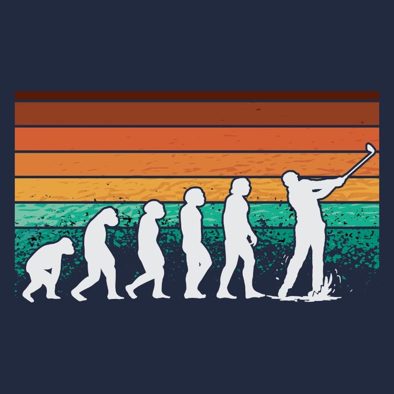 Golf Evolution From Monkey To Men BBall Lovers