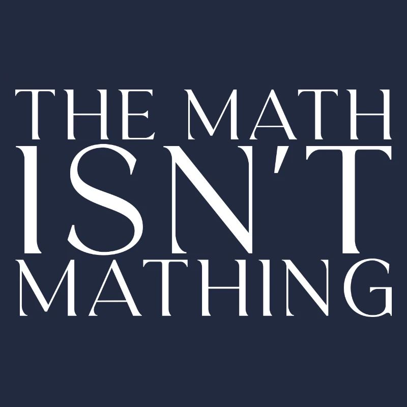 Les maths ne sont pas matheuses