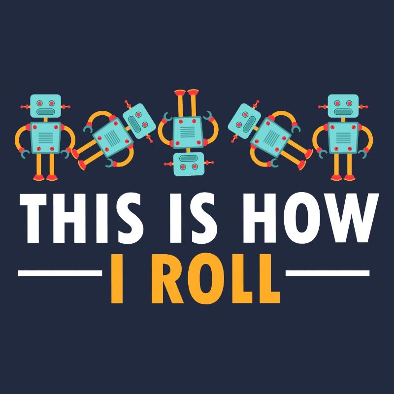 Construire un robot drôle c’est comme ça que je roule Droid Builder