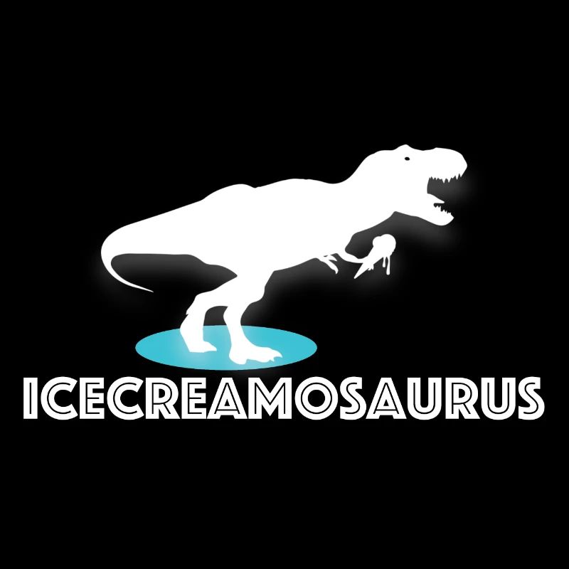 Icecreamosaurus | Eis, Dino, lustige Sprüche