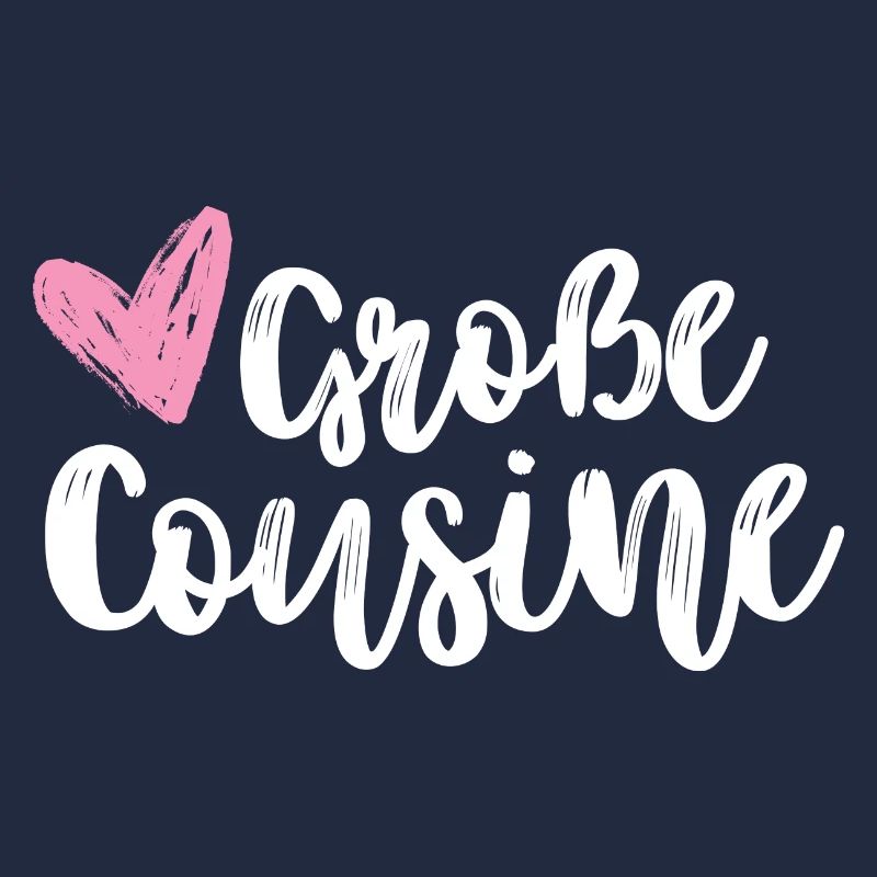 Ich werde große Cousine 2024 Herz Loading Süß