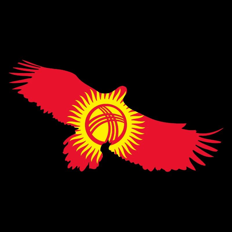 Drapeau du Kirghizistan, cadeau