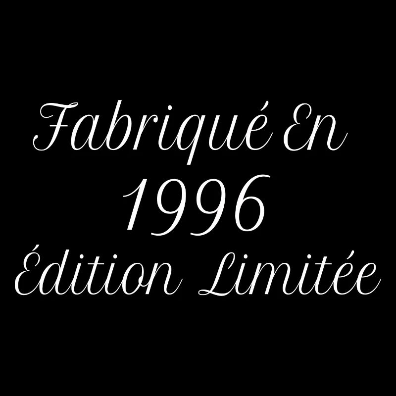 Millésime Fabriqué En 1996 Édition Limitée