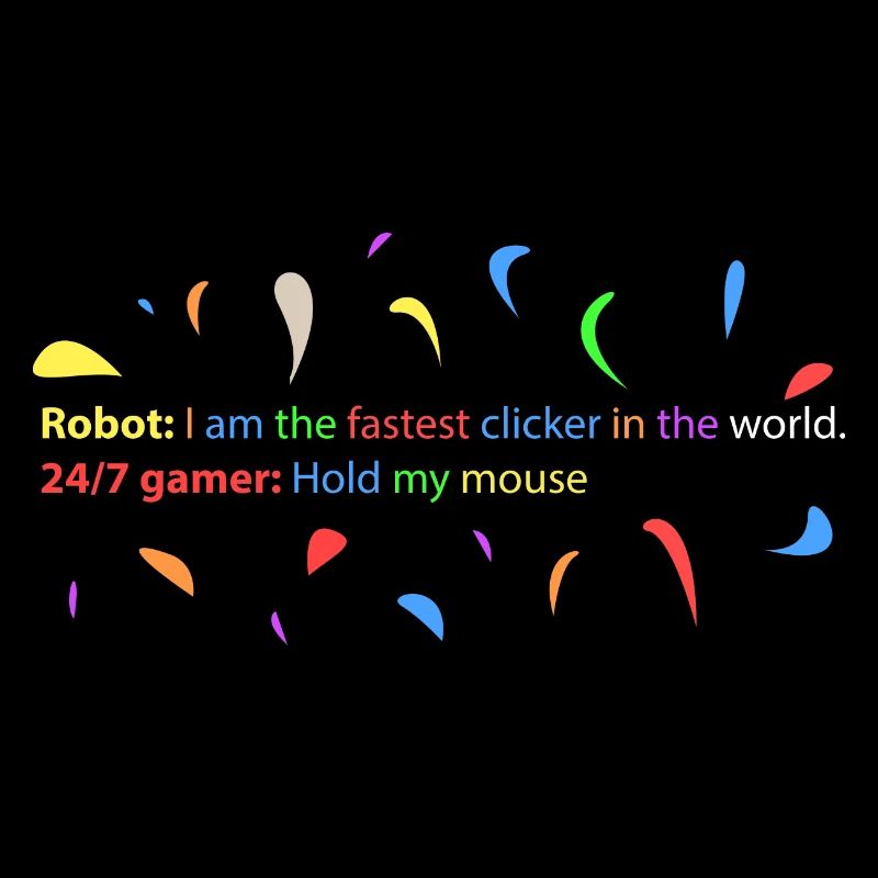 24/7 Gamer gegen Roboter