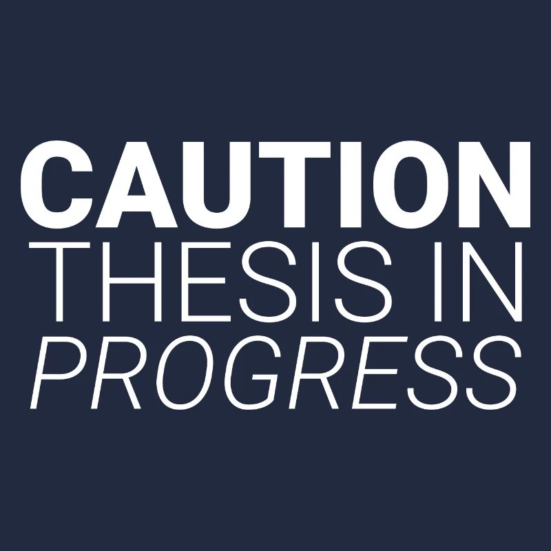 Caution Thesis In Progress