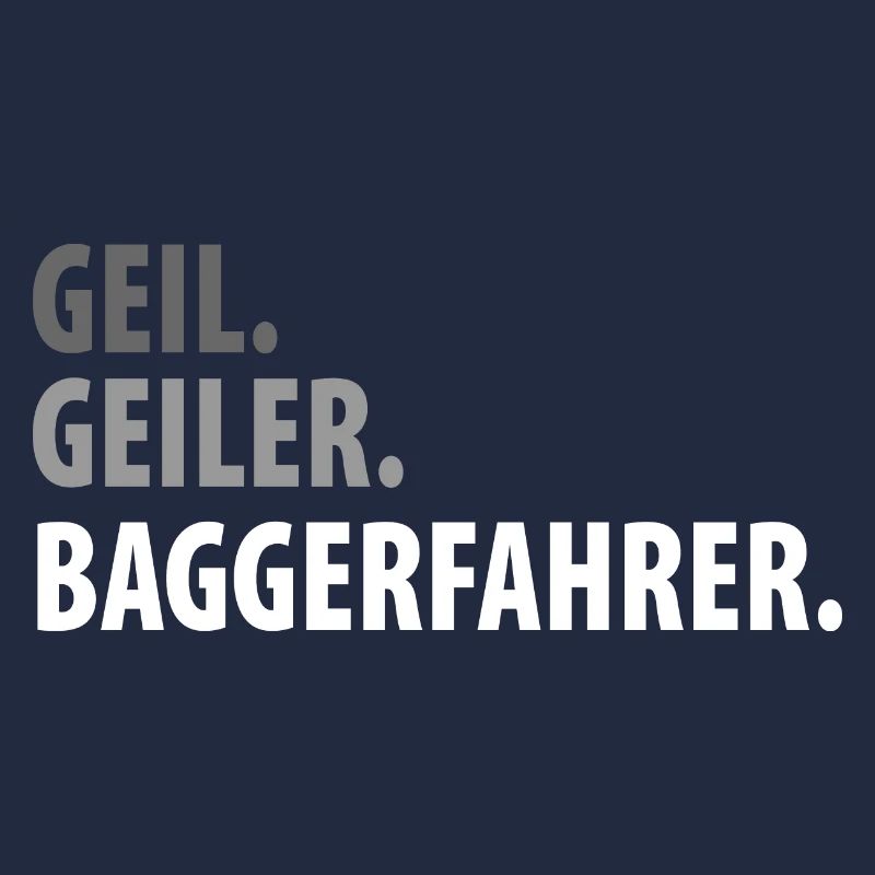 Bagger Baggerfahrer Baggerwagen