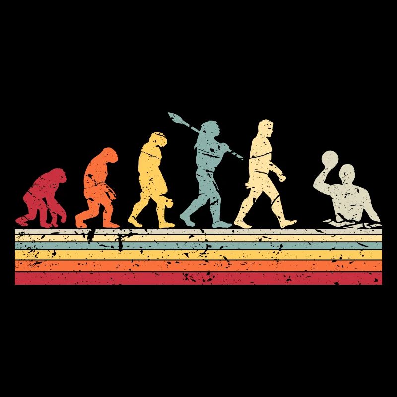 POLO Human Evolution Vintage Water Polo
