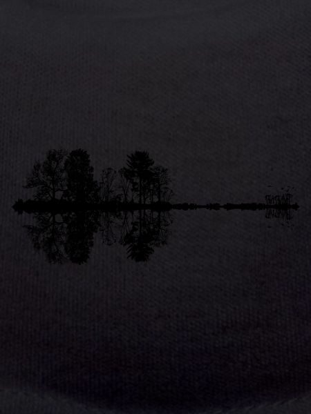 wald, gitarre gespiegelt