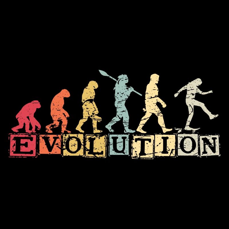 Evolution Skateboarding Skate Retro Streetwear