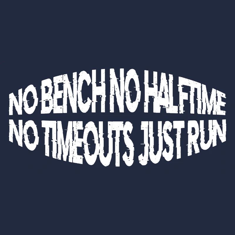 Pas de banc Pas de mi-temps Pas de temps mort Juste Run 4