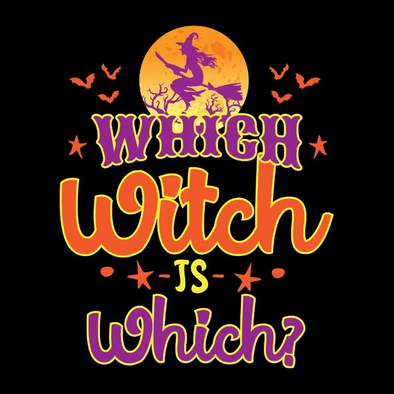 Witch Is Which Halloween Hexe Kostüm Geschenk Gift