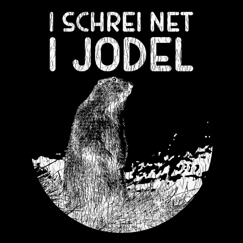 Alpine marmot yodelling fun