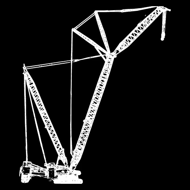 Raupen Kran crawler crane