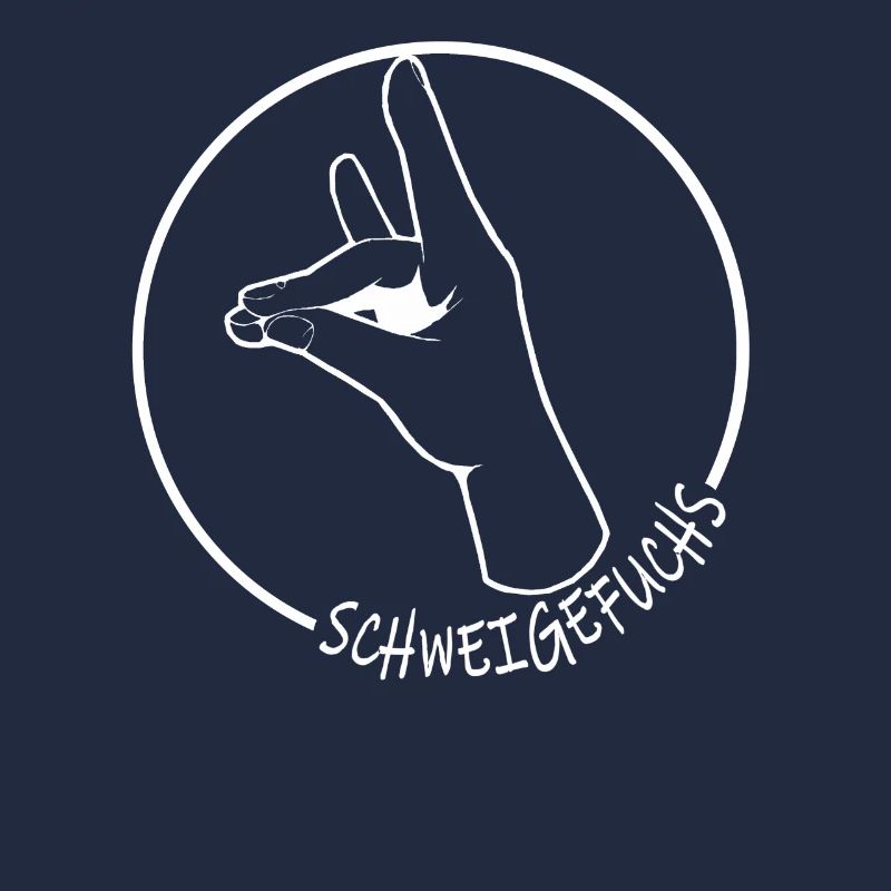 Schweigefuchs Leisefuchs Lehrer Pädogogen Geschenk