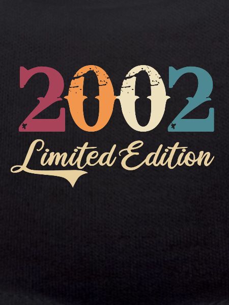 20ème anniversaire 20 ans cadeau millésime 2002