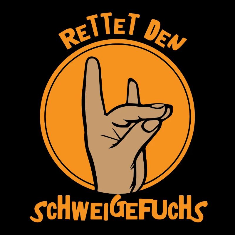 Schweigefuchs Leisefuchs Geschenkidee Geschenk