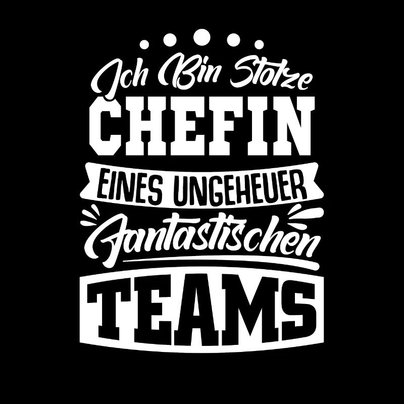 Stolze Chefin Chef Frau Abteilungsleiter Teamchef