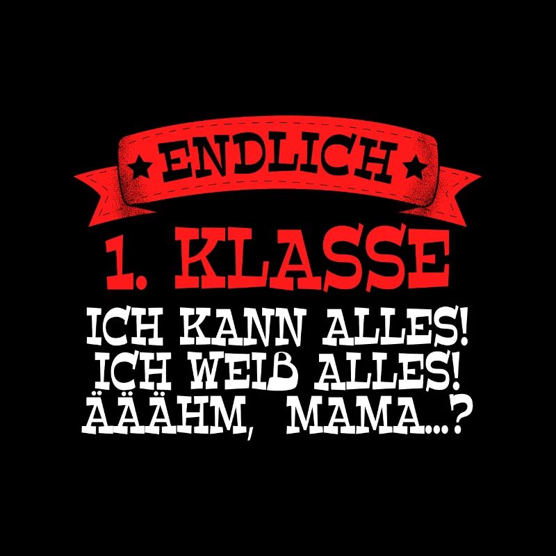 Endlich 1. Klasse Schulkind