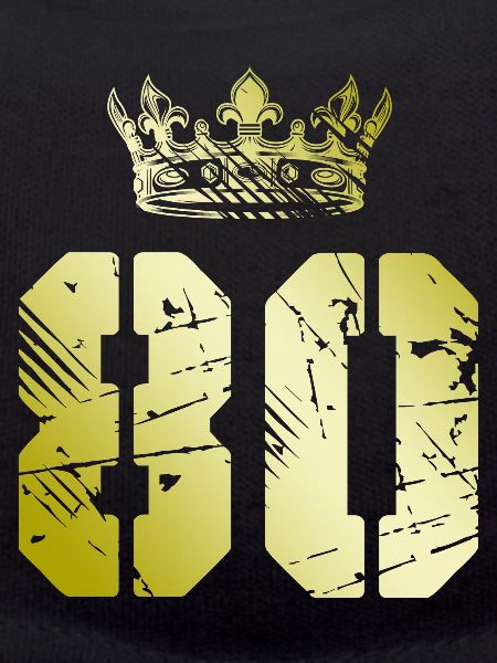 80 Number crown