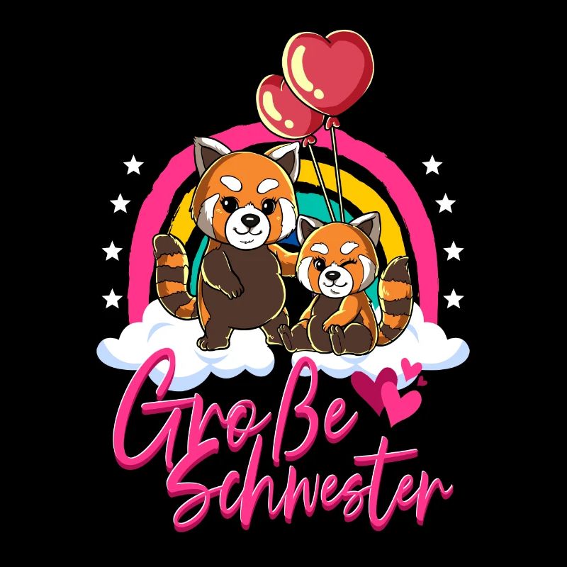 Große Schwester Roter Panda