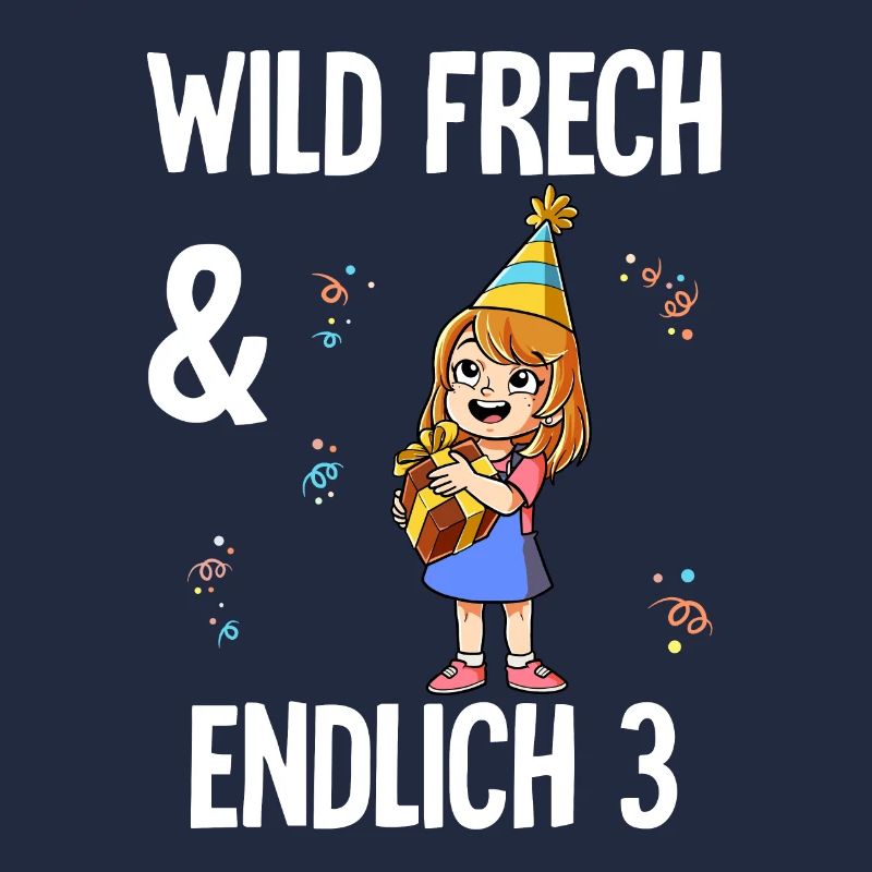 3. Geburtstag Einhorn Wild Frech Und Endlich 3