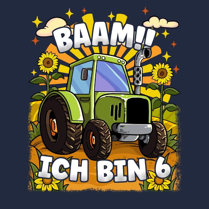 Traktor Geburtstag 6 Jahre