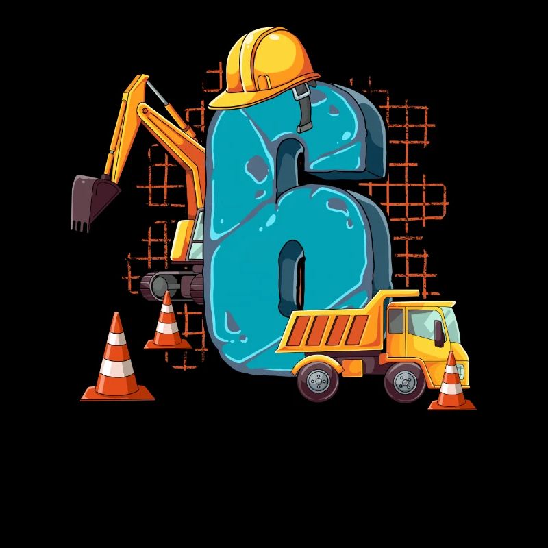 Machines de construction 6e anniversaire