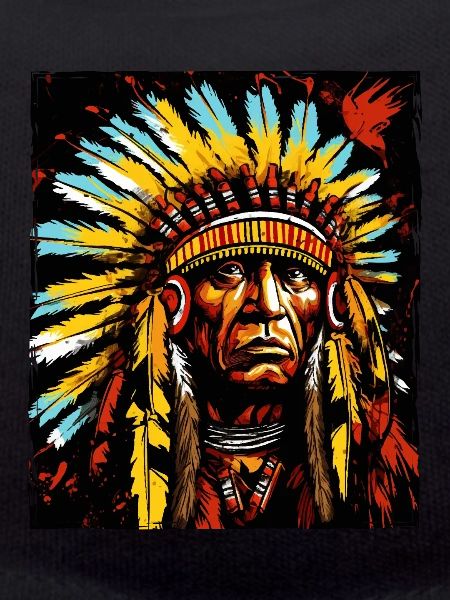 Apache Indianer Häuptling