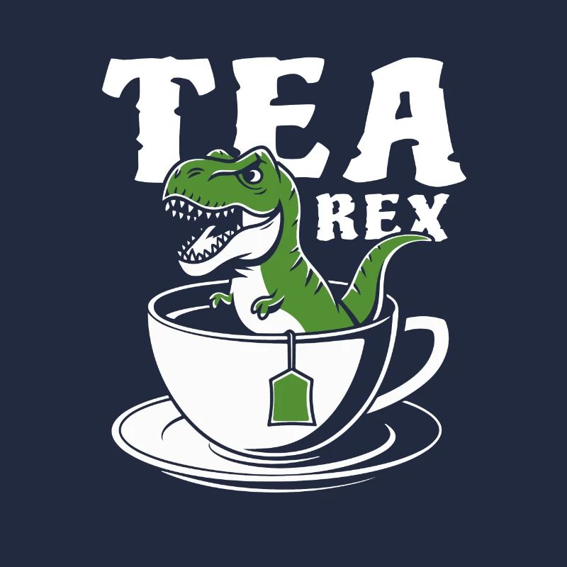 Tea Rex - Ein T-Rex in der T-Rex - Wortspiel
