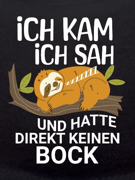 Faultier Kein Bock