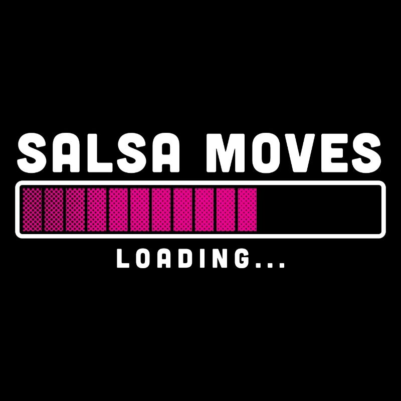 La salsa déplace le cadeau drôle de danseur de salsa