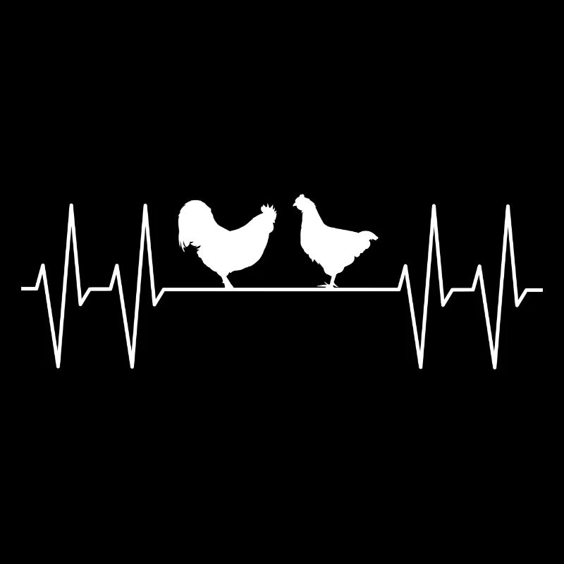Mon cœur bat pour mes poules
