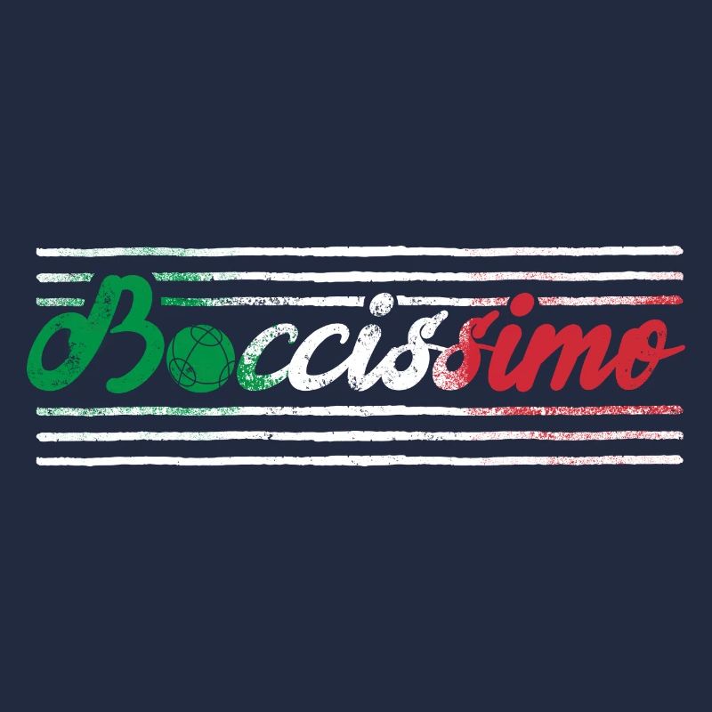 Bocce Ball Player Boules Bocce Boccissimo Pun